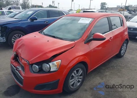 2012 Chevrolet Sonic 2Lt из США, поврежденный, VIN 1G1JC6SH7C4200803